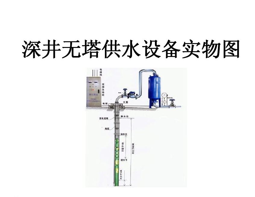 屏南县井泵无塔式供水设备